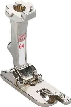Piedino Bernina orlatore per punto diritto 64a 4 mm 0029557300 Piedino Bernina orlatore per punto diritto 64a 4 mm 0029557300