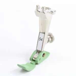 Piedino Bernina per cerniera lampo con soletta antiaderente #54 b c d e 0029647300