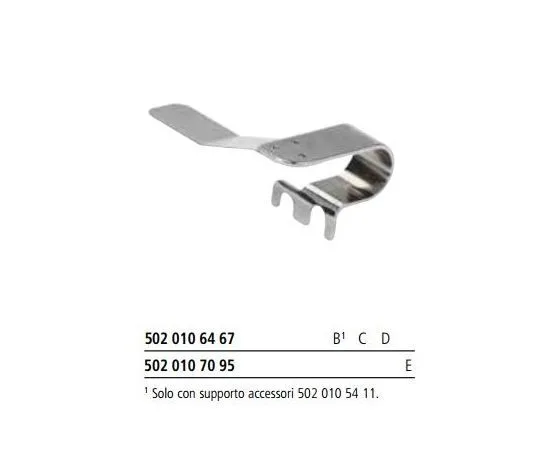 Dispositivo per arricciare - B1 C D 5020106467