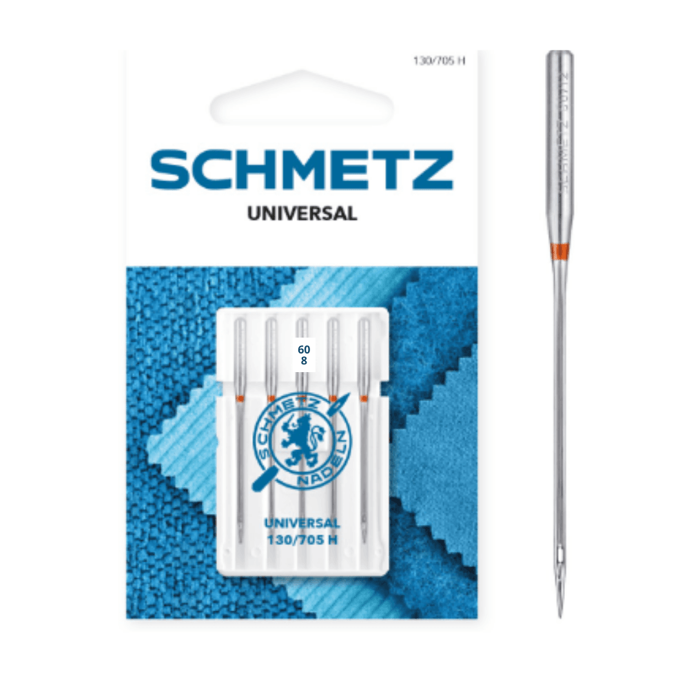 Aghi Sharp Microtex Schmetz 60/8 - Confezione Da 5, Per Tessuti Sottili