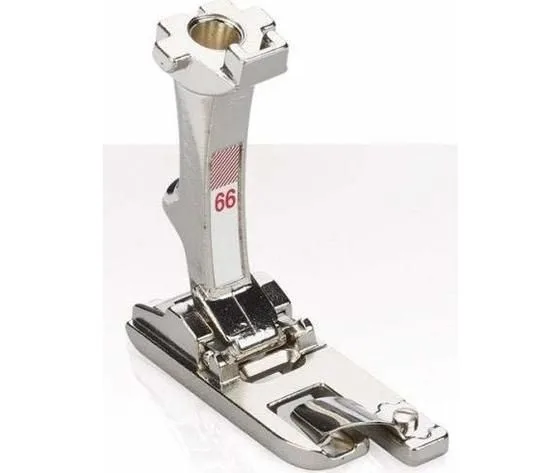 Piedino Bernina #66 orlatore per punto zigzag 6 mm cat. B C D E F B-0084857000 Piedino Bernina #66 orlatore per punto zigzag 6 mm cat. B C D E F B-0084857000