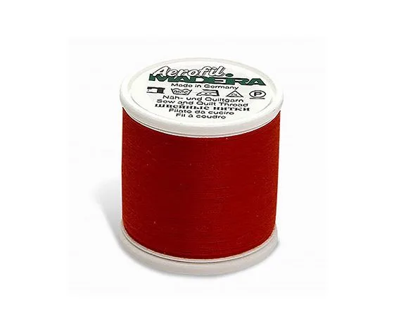 FILO PER CUCIRE ROSSO| OVERLOCK - AEROFIL - No. 120-400 MT-9125-8747 MADEIRA-9125-8747