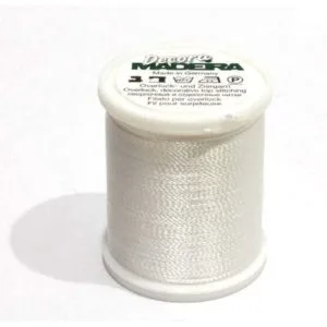 FILATO MADEIRA OVERLOCK -DECORA - No. 12-300 MT-BIANCO NEVE-9870-1001 MADEIRA-9870-1001