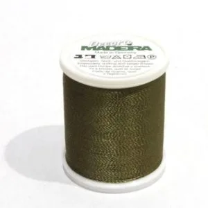 FILATO MADEIRA OVERLOCK -DECORA - No. 12-300 MT-VERDE OLIVA MADEIRA-9870-1157