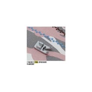 PIEDINO PER PUNTI A RILIEVO ART. NO. XF4519001 ACCESSORI PER CUCITO - BROTHER - XF4519001