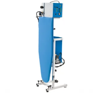 Ker/5 - Tavolo da stiro pieghevole, aspirante, riscaldato, con caldaia inox manualee ferro da stiro - immagine 2