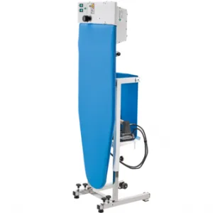 Ker/2 Tavolo da stiro pieghevole, aspirante, soffiante, riscaldato, regolabile in altezza, con caldaia inox da3,2 l e ferro da stiro - immagine 2