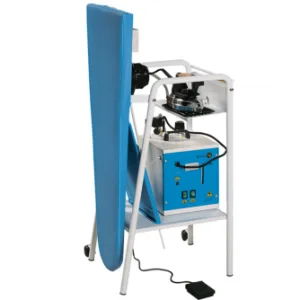 Magicvapor - Tavolo da stiro pieghevole, aspirante, riscaldato, con caldaia da 4,5 l e ferro da stiro - immagine 2