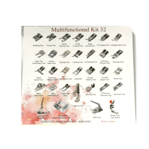 KIT 32 PIEDINI MULTIFUNZIONALI PER MACCHINE BROTHER, SINGER, NECCHI E TANTE ALTRE MARCHE - immagine 2
