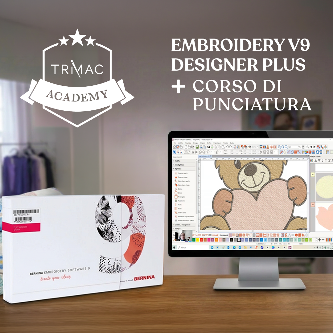 Logiciel Designer Plus V9 Bernina - Écolaines