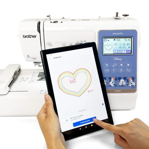 "Brother M380D – Ricamo wireless con Artspira"